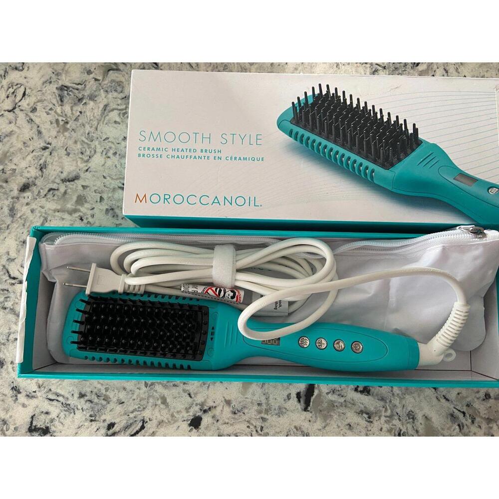 Moroccan Oil Smooth Style Ceramic Heated Brush